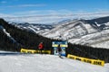 Vail ski resort mountain view