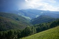 Vail valley and mountain in Colorado Royalty Free Stock Photo