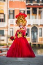 The Carnival of Venice, Italy in 2020, Red Queen