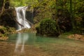 Vaioaga waterfall Royalty Free Stock Photo