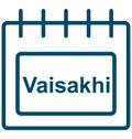 Vaisakhi, event Special Event day Vector icon that can be easily modified or edit.