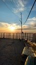 Sunset at Vaishno devi temple Royalty Free Stock Photo