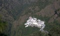 Vaishno devi temple ariel view Royalty Free Stock Photo