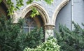 Details of Vajdahunyad Castle, beautiful architecture, Budapest, Hungary