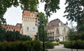 View of Vajdahunyad Castle, beautiful architecture, Budapest, Hungary