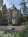 Vajdahunyad Castle in the City Park of Budapest, Hungary