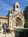 Vajdahunyad Castle in the City Park of Budapest, Hungary