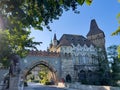 Vajdahunyad Castle in the City Park of Budapest