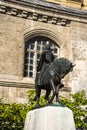 Vajdahunyad Castle is in the City Park of Budapest, Hungary. It was built in 1896 celebrated the 1,000 years of the founding of Hu