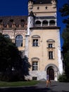 Vajdahunyad Castle is in the City Park of Budapest, Hungary. It was built in 1896 celebrated the 1,000 years of the founding of Hu