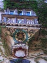 Vajdahunyad Castle is in the City Park of Budapest, Hungary. It was built in 1896 celebrated the 1,000 years of Hungary