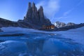 Vajolet Towers in Dolomites Royalty Free Stock Photo