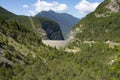 The Vajont dam, Italy