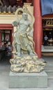 Vajrayana guardian outside Buddha Tooth Relic Temple, Singapore