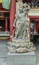 Vajrayana guardian outside Buddha Tooth Relic Temple, Singapore