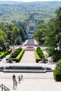 Vake Park with Statue of Victory in Tbilisi city