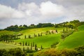 VAL D`ORCIA, TUSCANY/ITALY - MAY 21 : Farm in Val d`Orcia Tuscan