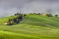 VAL D`ORCIA, TUSCANY/ITALY - MAY 22 : Scenery of Val d`Orcia in