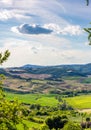 Val d'Orcia valley, Tuscany Royalty Free Stock Photo