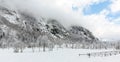 Val di Mello - Valmasino IT - Winter Royalty Free Stock Photo