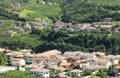 Landscape of the Val di Non in Northern Italy Royalty Free Stock Photo