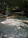 Val Fondillo river in abruzzo Royalty Free Stock Photo