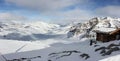 Val Senales winter in Italy Royalty Free Stock Photo