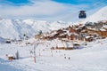 Val Thorens Royalty Free Stock Photo