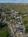 Val Verde, California Unincorporated Community Aerial View