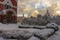 Valaam Monastery in winter