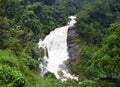 Valara Waterfalls in Thick Forest in Idukki, Kerala, India - Natural Landscape Wallpaper Royalty Free Stock Photo
