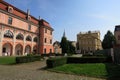 VALASSKE MEZIRICI, CZECH REPUBLIC - JULY 28: Zerotin Chateau on