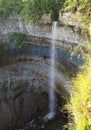 The Valaste waterfall. Estonia Royalty Free Stock Photo