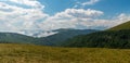 Valcan mountains in Romania