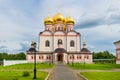 The Valdai Iver Svyatoozersky Virgin Monastery. Iversky Cathedral 1655-56 Royalty Free Stock Photo