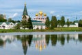 The Valdai Iver Svyatoozersky Virgin Monastery. Royalty Free Stock Photo