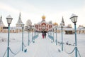 Valdai Iversky Svyatoozersky Bogoroditsky monastery in Russia