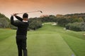Valderrama golf course, spain Royalty Free Stock Photo