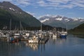 Valdez, Alaska Harbor Royalty Free Stock Photo