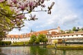 Valdstejn Wallenstein Garden and palace, Lesser Town UNESCO, Prague, Czech republic, Europe Royalty Free Stock Photo