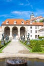 Valdstejnska Garden and Prague Castle, Prague, Czech Republic