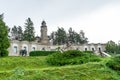 Valea Mare-Pravat, Arges county, Romania - Mateias Mausoleum, monument for romanian World War 1 heroes Royalty Free Stock Photo