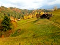 Valea Rece Simon in Brasov county in Romania Royalty Free Stock Photo