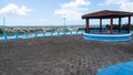 External view of the bandstand of the church of Nossa Senhora do Amparo