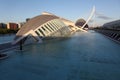 Valencia architectural complex City of Arts and Sciences Royalty Free Stock Photo