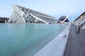 Valencia architectural complex City of Arts and Sciences Royalty Free Stock Photo