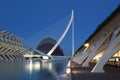 Valencia architectural complex City of Arts and Sciences Royalty Free Stock Photo