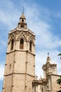 Valencia Cathedral and the Miguelete Royalty Free Stock Photo