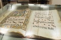 Old book in Valencia Cathedral museum