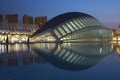 Valencia - City of Arts & Sciences - Spain Royalty Free Stock Photo